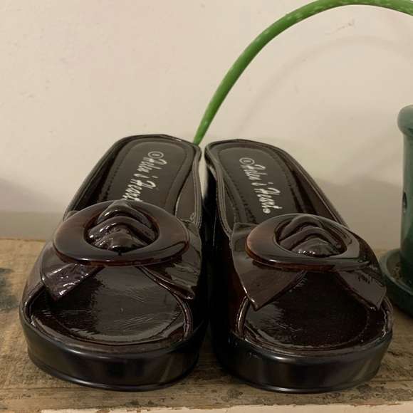 NEW Helen’s Heart Patent Leather Tortoise Buckle 8 - Picture 4 of 13